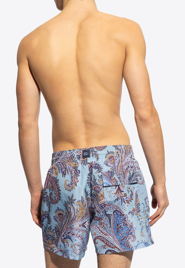 Etro Paisley Print Swim Shorts Multicolor KĄPIELOWE MRPB0001 99SAS68-X0831