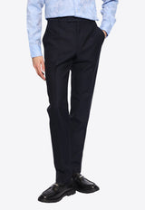 Etro Tailored Jacquard Pants Black MREC0002 99TUEF9-B0665