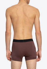 Tom Ford Logo Waistband Boxers Brown T4LC31040 0-206