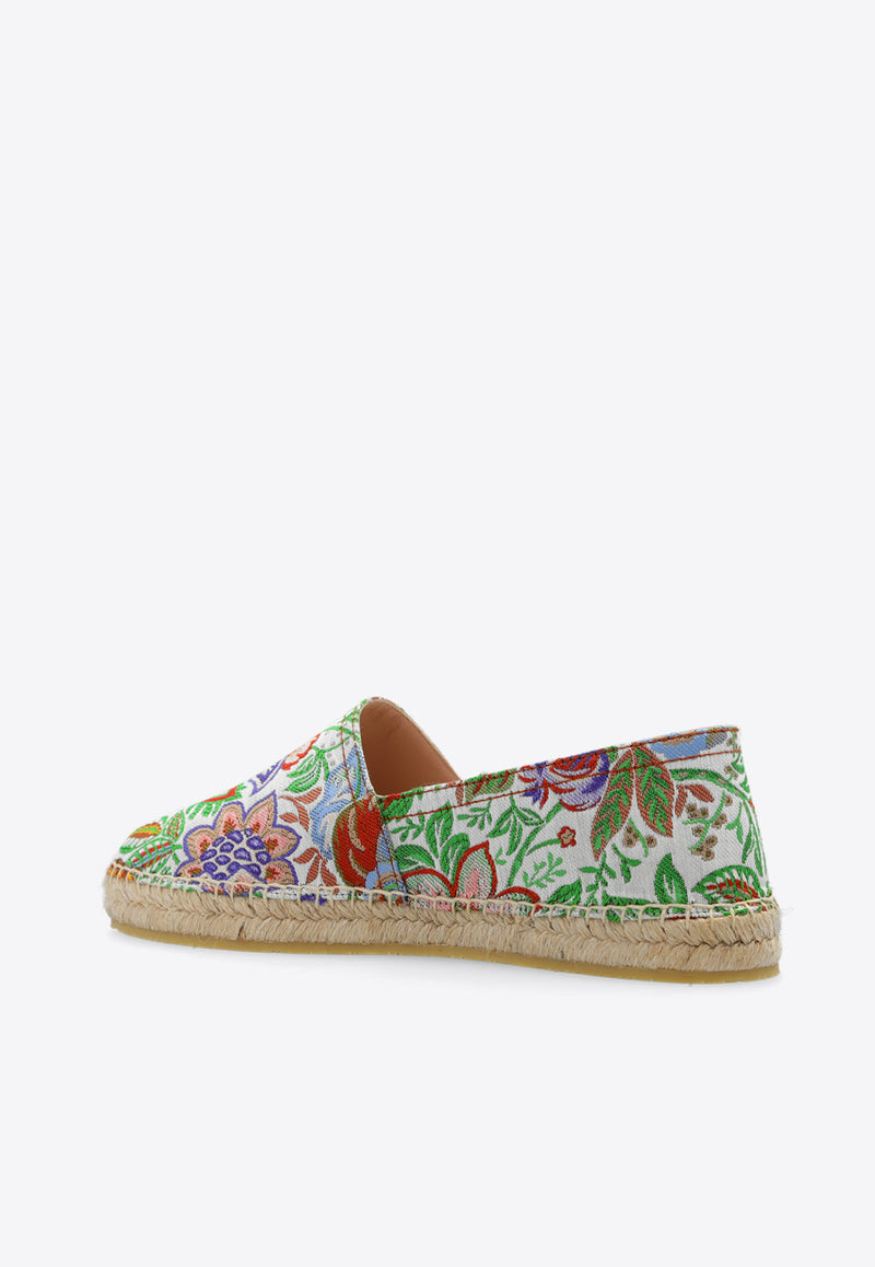 Etro Floral Jacquard Espadrilles Multicolor WS4G0001 99TJS41-S9800