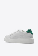 Salvatore Ferragamo Cassina Leather and Suede Sneakers White 023588 CASSINA GANC 769881-BIANCO OTTICO