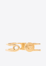 Versace Safety Pin Medusa Bracelet Gold 1004985 1A00620-3J000