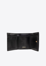 Versace La Medusa Leather Wallet Black 1012578 DVIT2T-1B00V