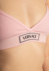 Versace Logo Patch Bra Pink 1013503 1A09551-1PR20