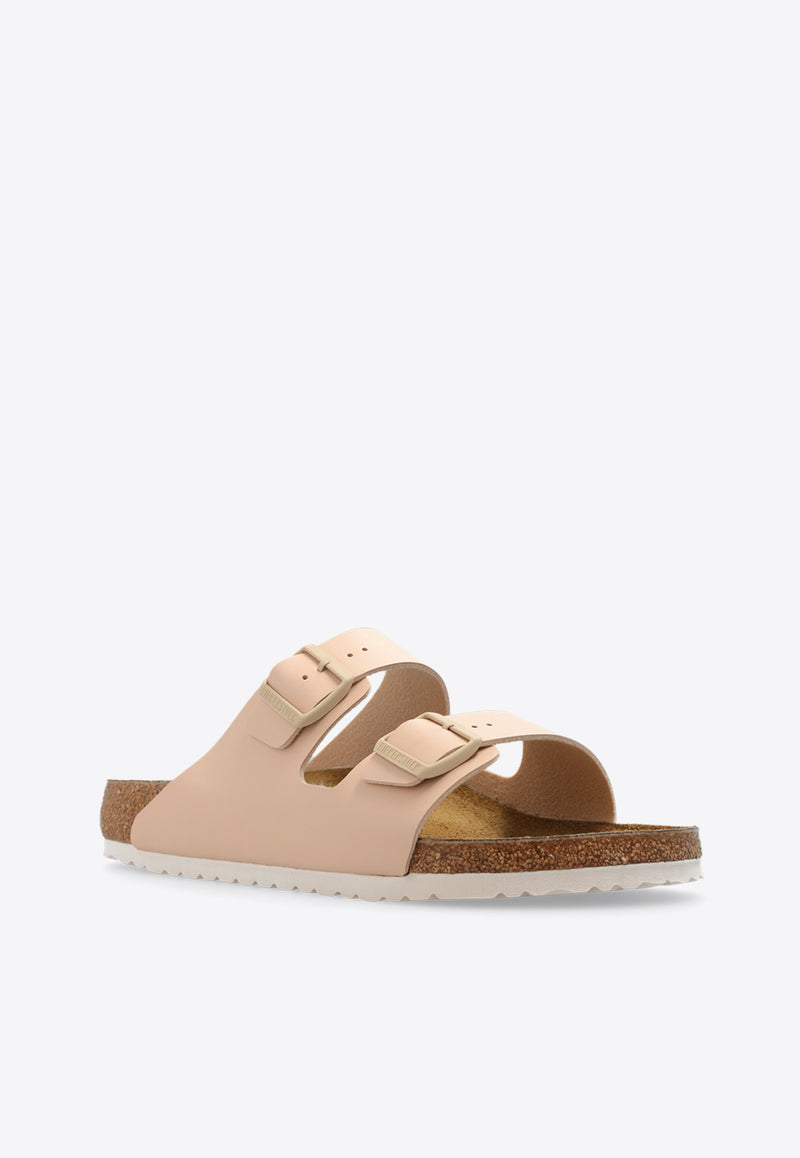 Birkenstock Arizona Double-Buckle Slides Beige 1027721 0-NEW BEIGE