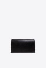 Salvatore Ferragamo Mini Double Gancini Leather Crossbody Bag Black 218357 MINIB G FLAT 771676-NERO