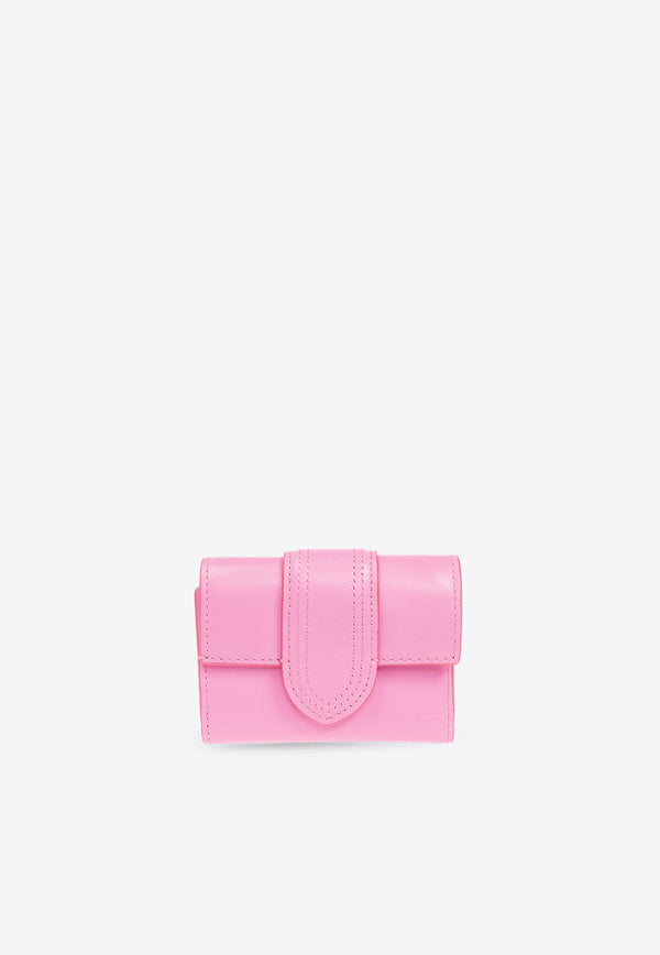 Jacquemus Le Compact Bambino Leather Wallet Pink 233SL119 3060-434