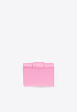 Jacquemus Le Compact Bambino Leather Wallet Pink 233SL119 3060-434