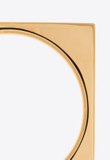 Jacquemus Carré Brass Bracelet Gold 233JW574 5845-270