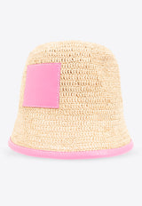 Jacquemus Soli Woven Bucket Hat Natural 245AC642 3060-434