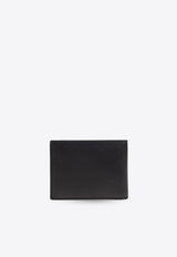 Moschino Logo Lettering Flap Wallet Black 241Z2 A8131 8001-3555