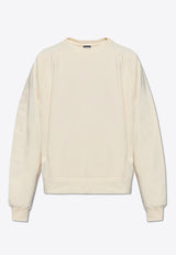 Jacquemus The Typo Logo Sweatshirt Cream 245JS236 2341-130