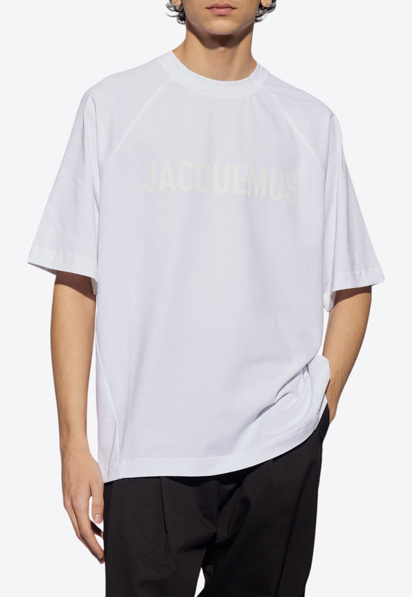 Jacquemus The Typo Logo T-shirt White 245JS212 2031-100