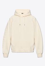 Jacquemus The Typo Logo Hooded Sweatshirt Cream 245JS234 2341-130