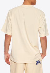 Jacquemus The Typo Logo T-shirt Cream 245JS212 2031-130