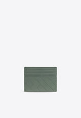 Bottega Veneta Intrecciato Leather Cardholder Aloe 742325 VCPP3-3198