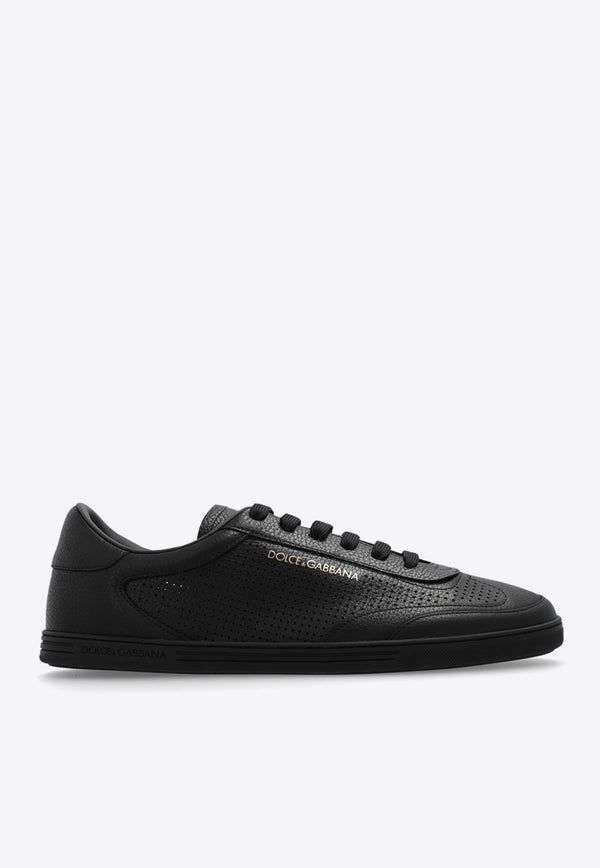 Dolce 
Gabbana Saint Tropez Portofino Low-Top Sneakers Black CS2256 AR837-8B956