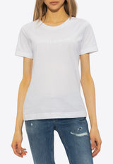 Dolce 
Gabbana Raise Logo T-shirt White F8T00T GDCBQ-W0800