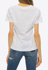 Dolce 
Gabbana Raise Logo T-shirt White F8T00T GDCBQ-W0800