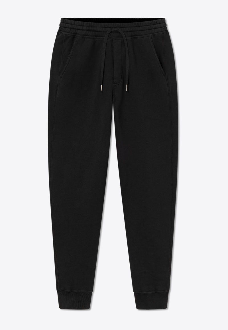 Tom Ford Straight-Leg Drawstring Track Pants Black JAL001 JMC006S23-LB999