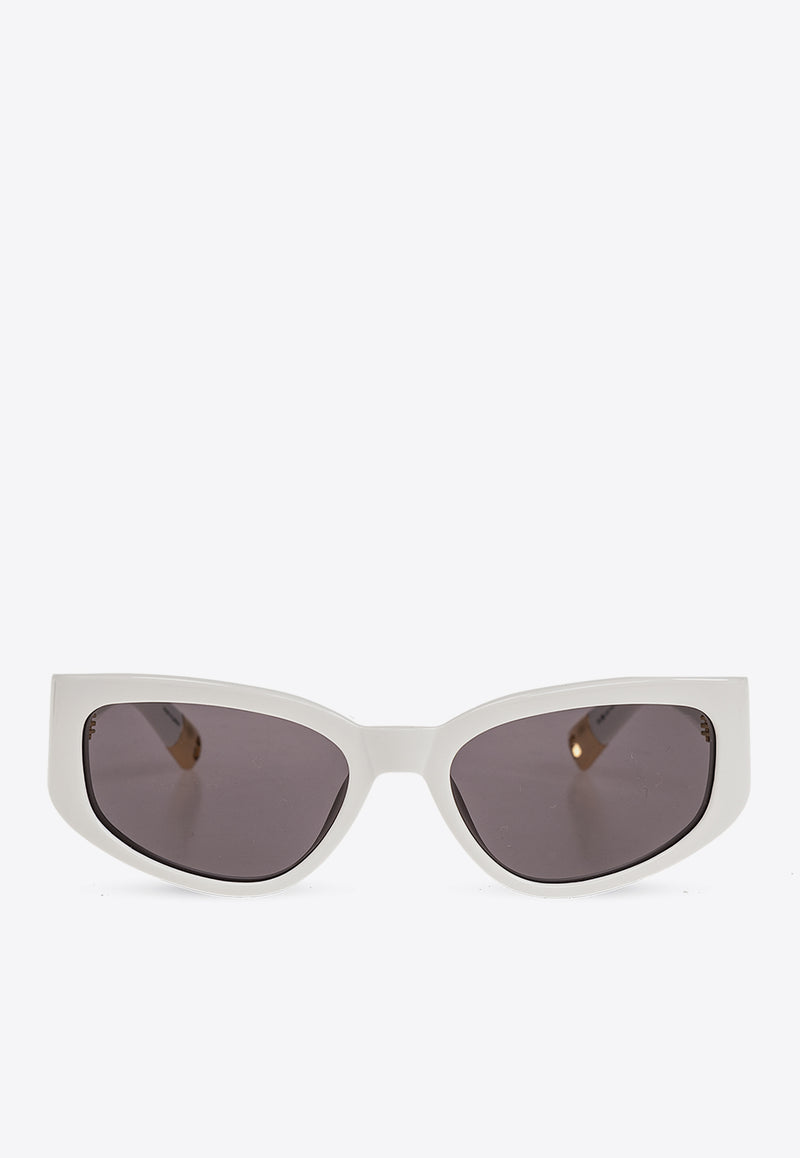 Jacquemus Gala Butterfly Sunglasses Gray JAC5C2SUN 0-0