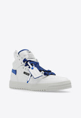 Off-White 3.0 Off Court High-Top Leather Sneakers White OMIA065S24 LEA005-0146