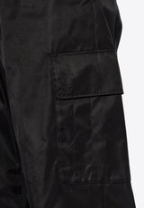 Off-White Cargo Straight Pants Black OMCF037C99 FAB003-1010