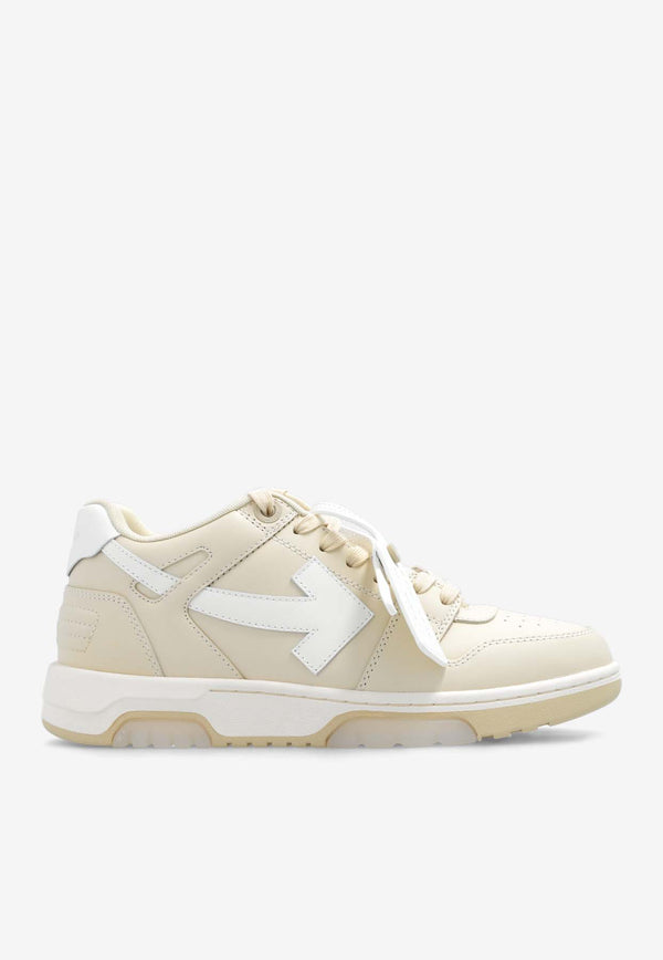 Off-White Out Of Office Low-Top Sneakers Beige OWIA259S24 LEA002-0301