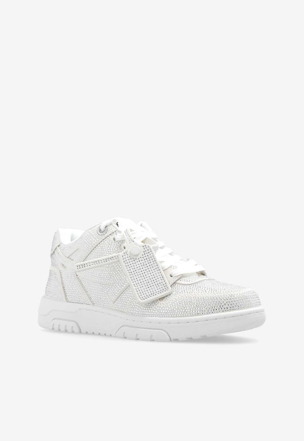 Off-White Out of Office Rhinestone Sneakers White OWIA259S24 LEA009-0101