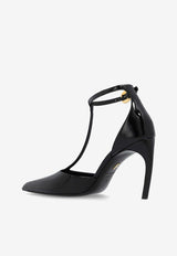 Salvatore Ferragamo Odette 85 Patent Leather Pumps Black 01H549 ODETTE 85 769281-NERO