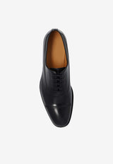 Salvatore Ferragamo Fermin Oxford Leather Shoes Black 021625 FERMIN 762477-NERO