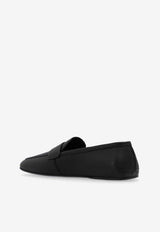 Salvatore Ferragamo Debros Gancini Leather Loafers Black 023612 DEBROS 773582-NERO