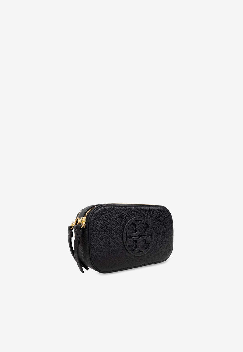 Tory Burch Logo-Embossed Zip Pouch Black 158757 0-001