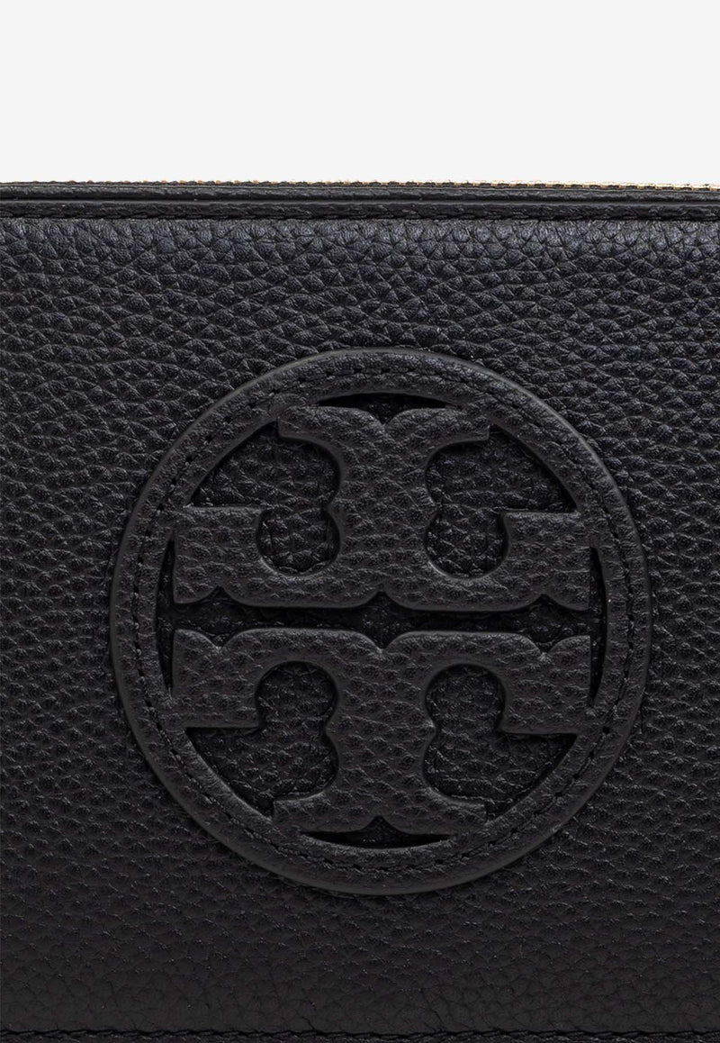 Tory Burch Logo-Embossed Zip Pouch Black 158757 0-001