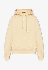 Jacquemus Brode Logo Hooded Sweatshirt Cream 245JS310 2120 F-151