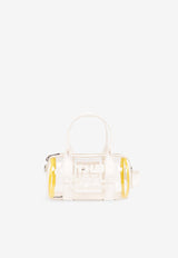 Marc Jacobs Mini Clear Duffle Shoulder Bag White 2P4HCR096H03 0-100