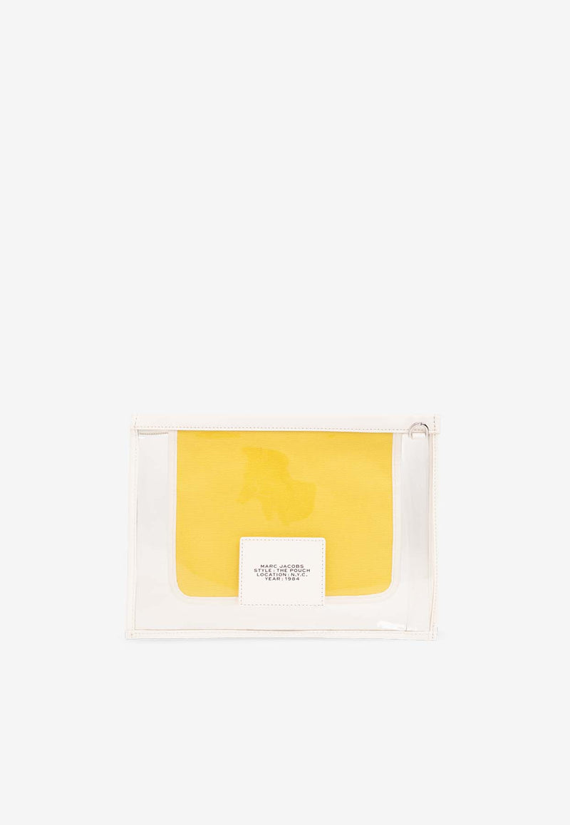 Marc Jacobs Large Clear Pouch Bag Yellow 2P4SCP002S03 0-100