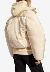 Jacquemus Caraco Puffer Zip-Up Jacket Cream 241CO049 1320-110