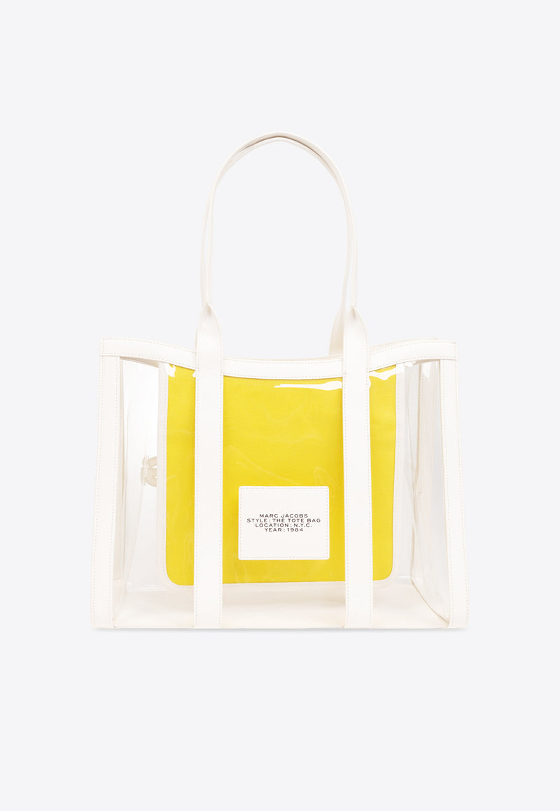 Marc Jacobs Large Clear Tote Bag Yellow 2P4HTT045H03 0-100