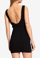 Jacquemus Sierra Ribbed Mini Dress Black 241KN355 2355-990