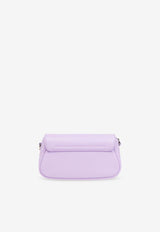 Marc Jacobs The Clover Leather Shoulder Bag Purple 2P4HSH035H02 0-545