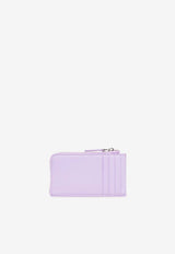 Marc Jacobs The Covered J Marc Leather Multi-Zip Wallet Purple 2S4SMP008S02 0-545