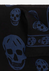 Alexander McQueen Skull Print Scarf Black 557717 4Q060-1042