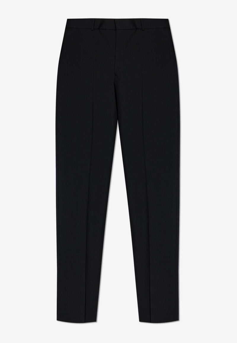 Alexander McQueen Wool Tailored Pants Black 735205 QUAAC-1000