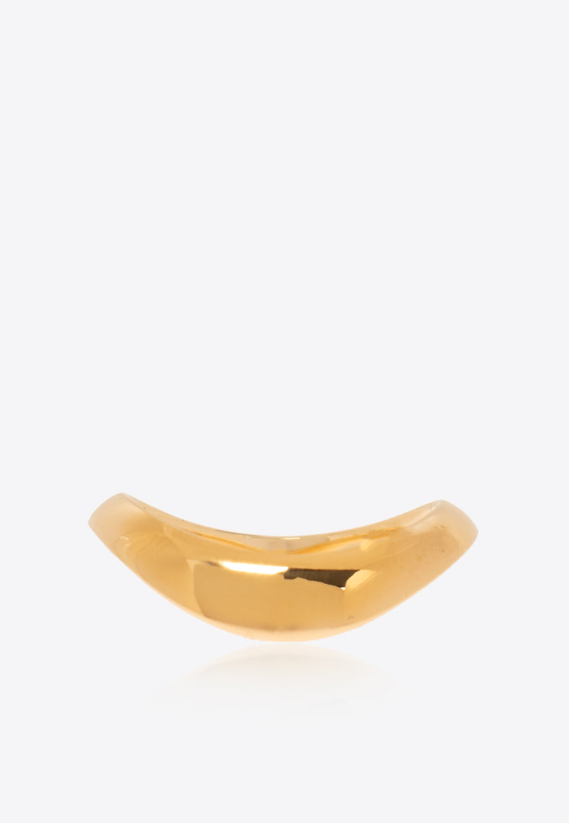 Bottega Veneta Chunky Asymmetrical Ring 786342 VAHU0-8120