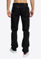 Alexander McQueen Basic Straight-Leg Jeans Black 794090 QTABK-1000