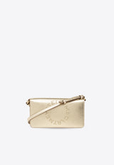 Stella McCartney Studded-Logo Crossbody Bag Gold 7B0098 WP0422-T703