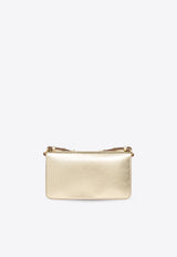 Stella McCartney Studded-Logo Crossbody Bag Gold 7B0098 WP0422-T703