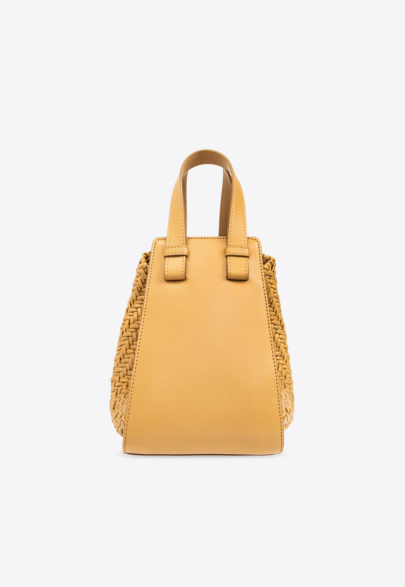 Loewe Hammock Leather Tote Bag A538H13X36 0-SAHARA Yellow