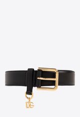 Dolce 
Gabbana Logo-Charm Leather Belt  BE1635 AW576-80999